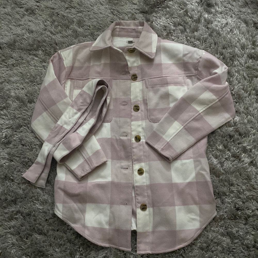 A New Day pink/white soft jacket from target
